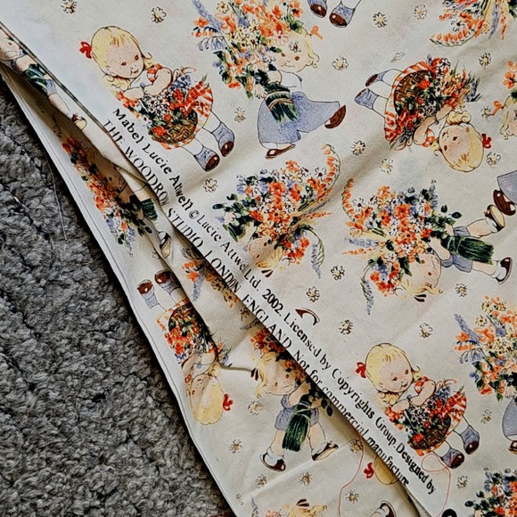 Mabel Lucie Attwell by Woodrow Studio Cotton Fabric 2675 - Picture 3 of 5